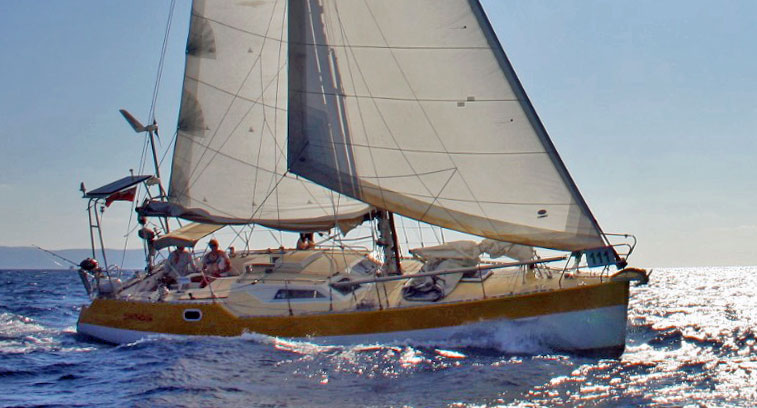 Looking for used sailboats for sale that are capable of crossing an ocean? These cruising yachts are already in the Caribbean, but what are the risks and benefits of buying out there?