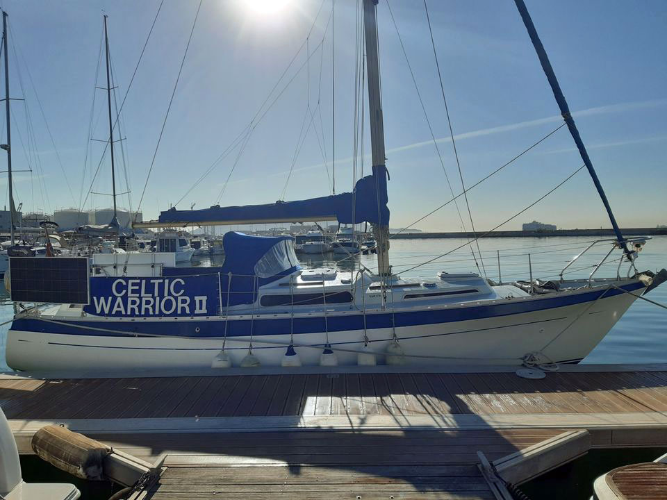 'Celtic Warrior', a Moody 33 sailboat