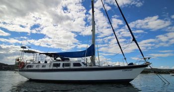 'Corsair', a Roberts 45 sailboat