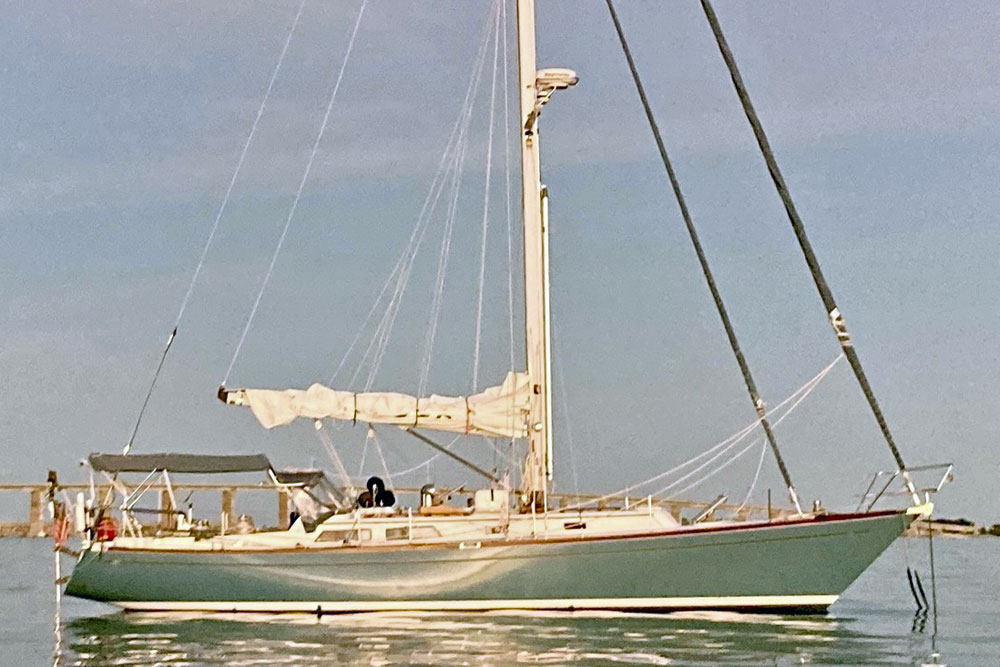 Alden 44 sailboat