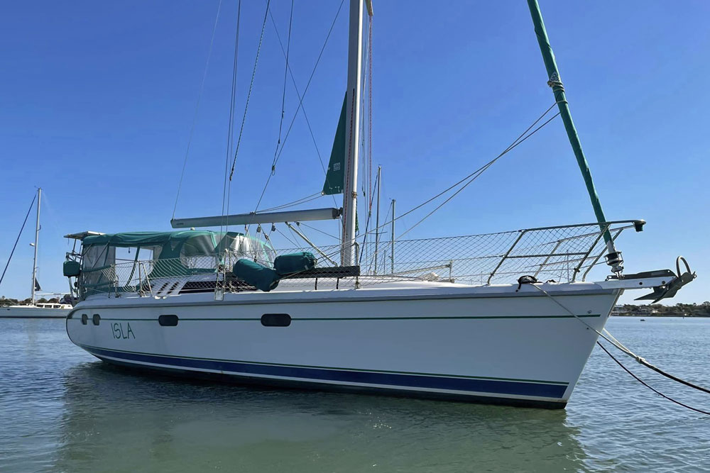 Hunter 376 sailboat