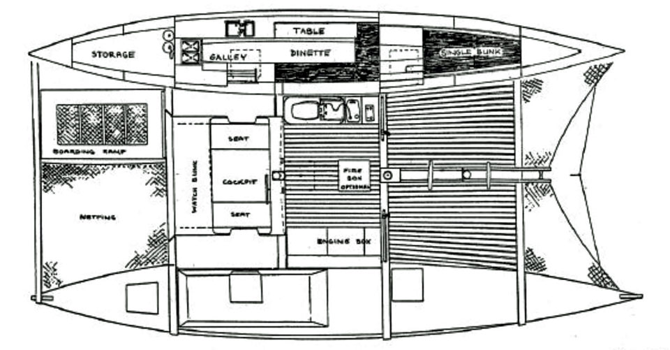 Wharram Tiki 38 PLAN