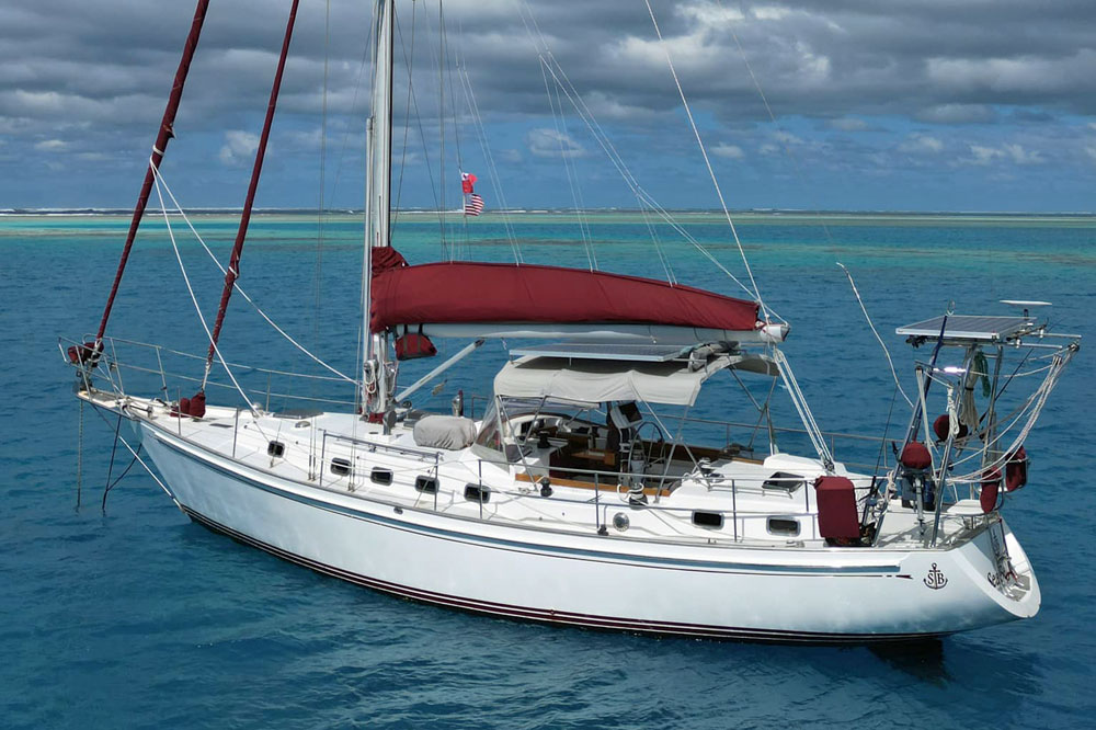 The Brewer 44 sailboat
