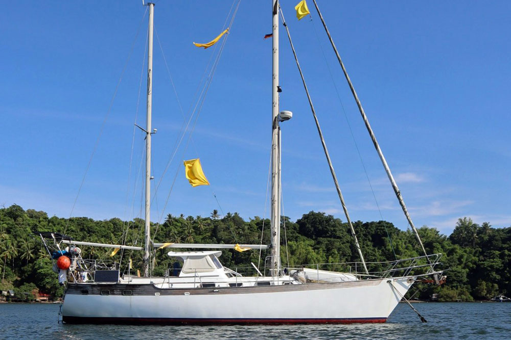 Delta 46 sailboat