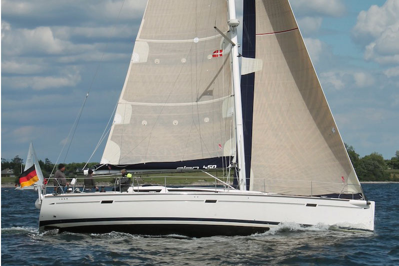 Elan 450 sailboat KPIs