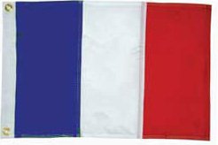 French courtesy flag