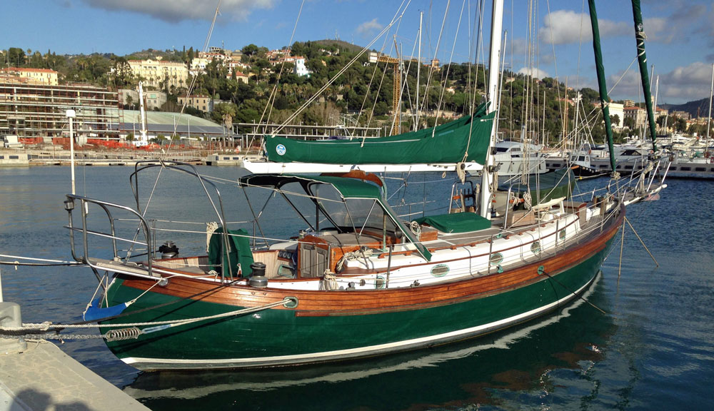 Hans Christian 42 'Heart', stern to