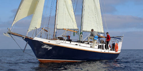 Hout Bay 40 sailboat 'Mirage'