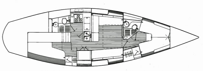 The J/40 Accommodation Layout