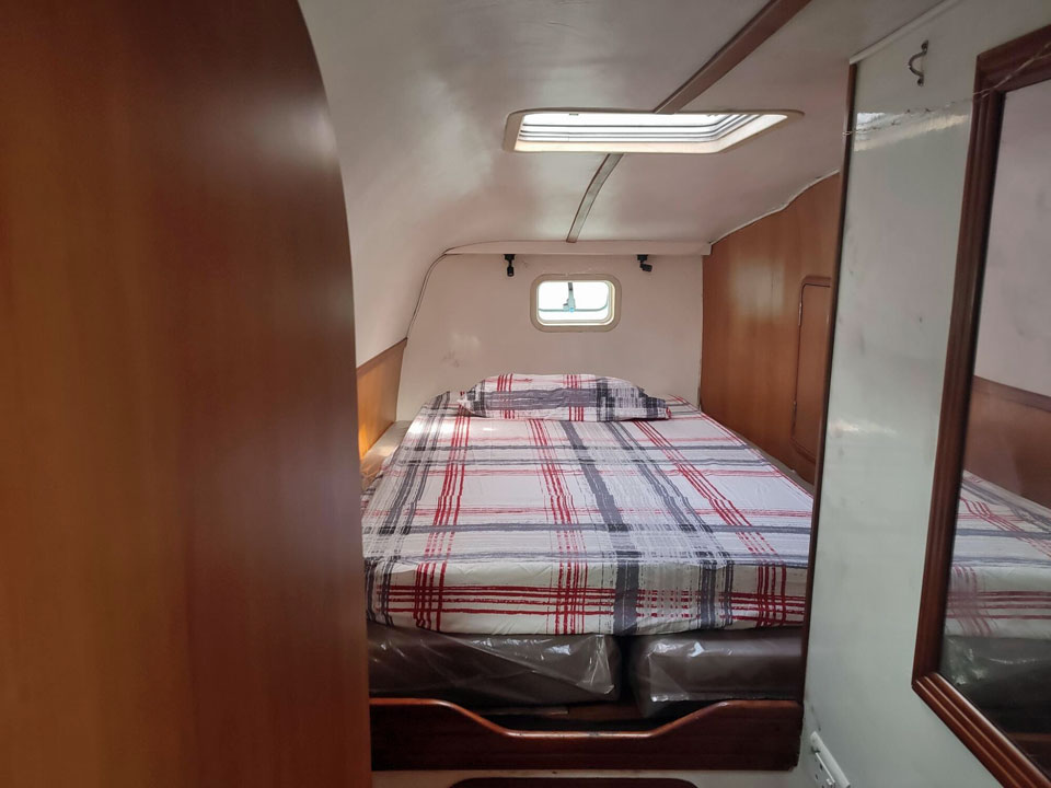 'Galileo', Jaguar 36 catamaran, berth 1