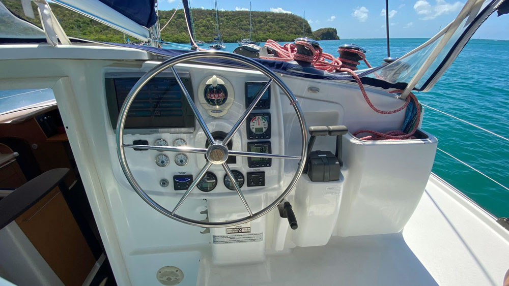 'Coco Rose', Lipari 41, helm