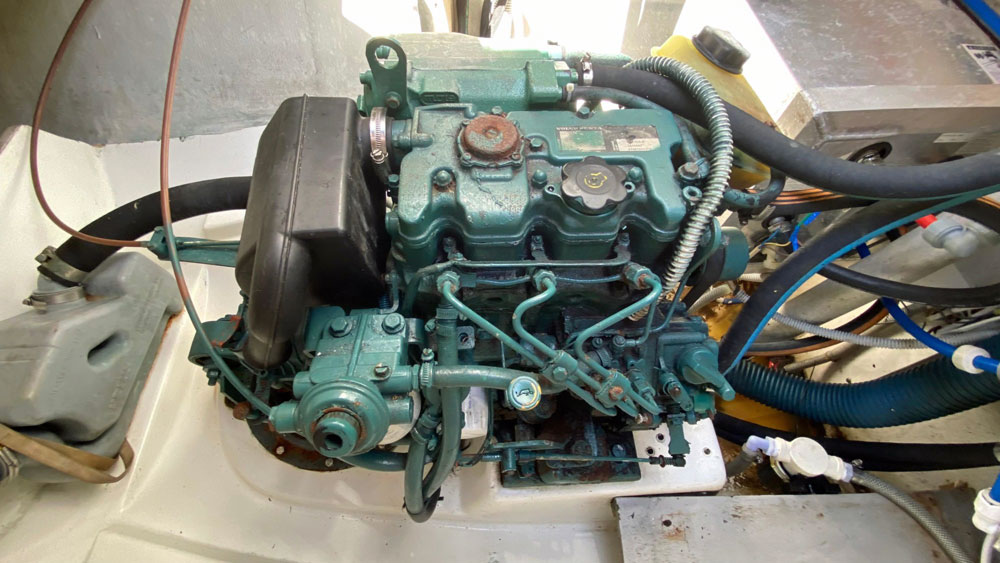 'Coco Rose', Lipari 41, engine