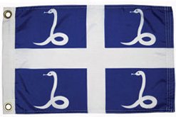 Martinique courtesy flag