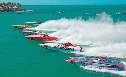 Powerboat racing