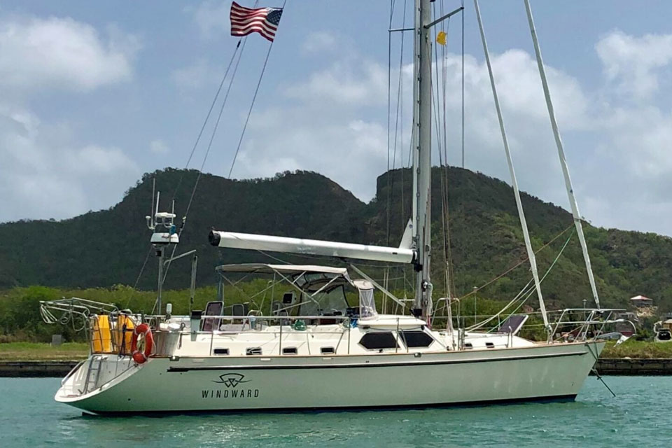 'Windward', a Tayana 48DS sailboat 