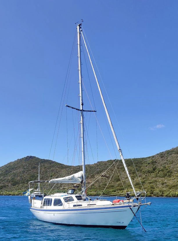 'Freja', a Trident Voyager 35 Sailboat for Sale